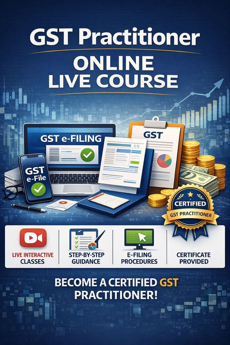 GST Practitioner Course in Delhi NCR