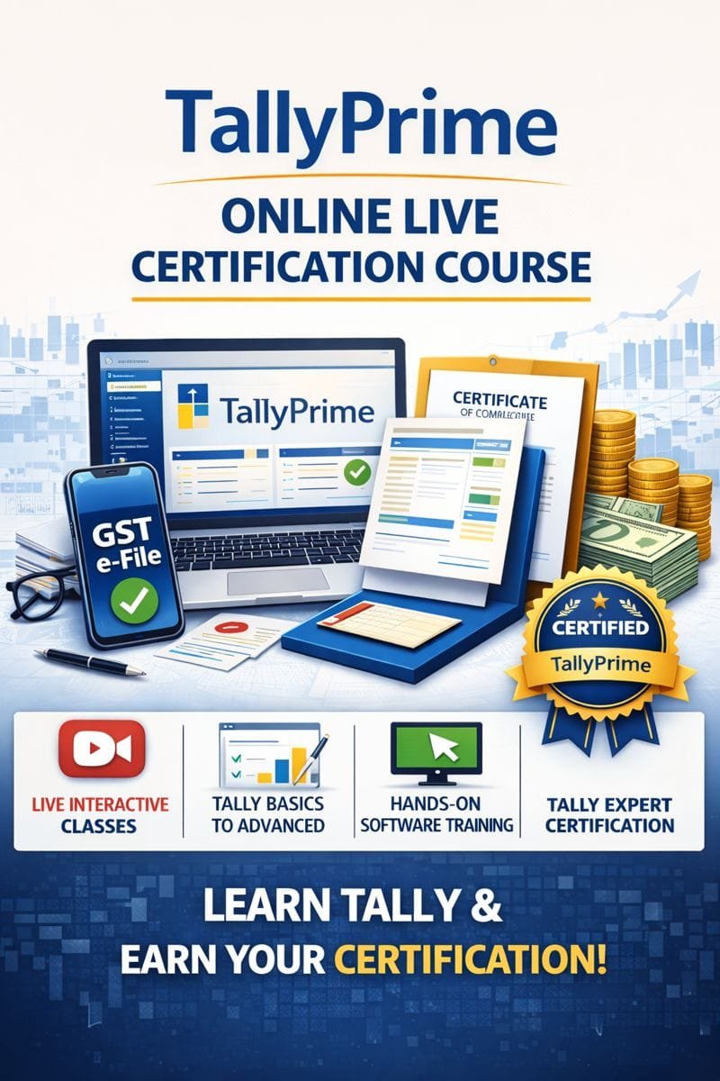 Tally Prime Course in Delhi NCR
