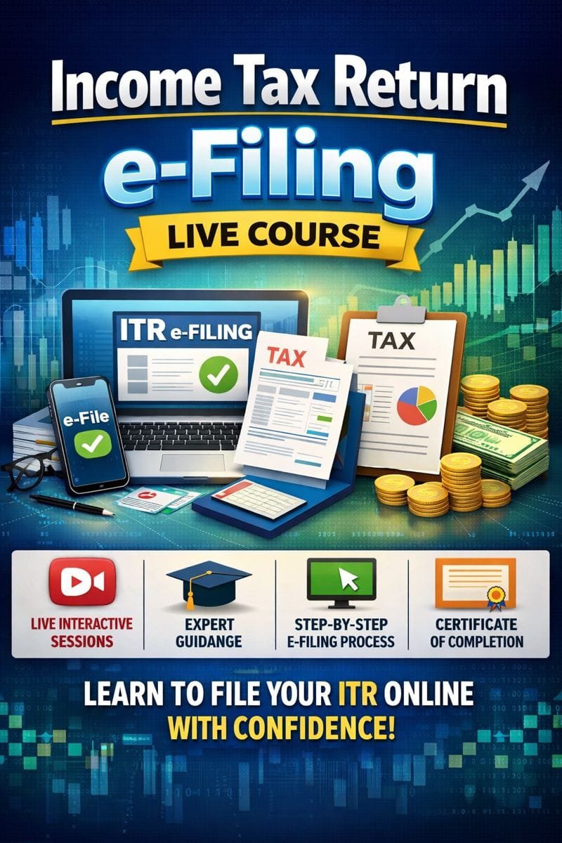 Income Tax Return Filing Course in Delhi NCR